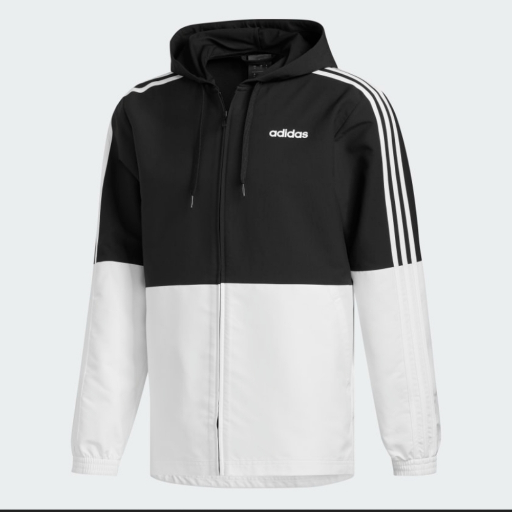 Adidas Essentials windbreaker,  brand new with tags